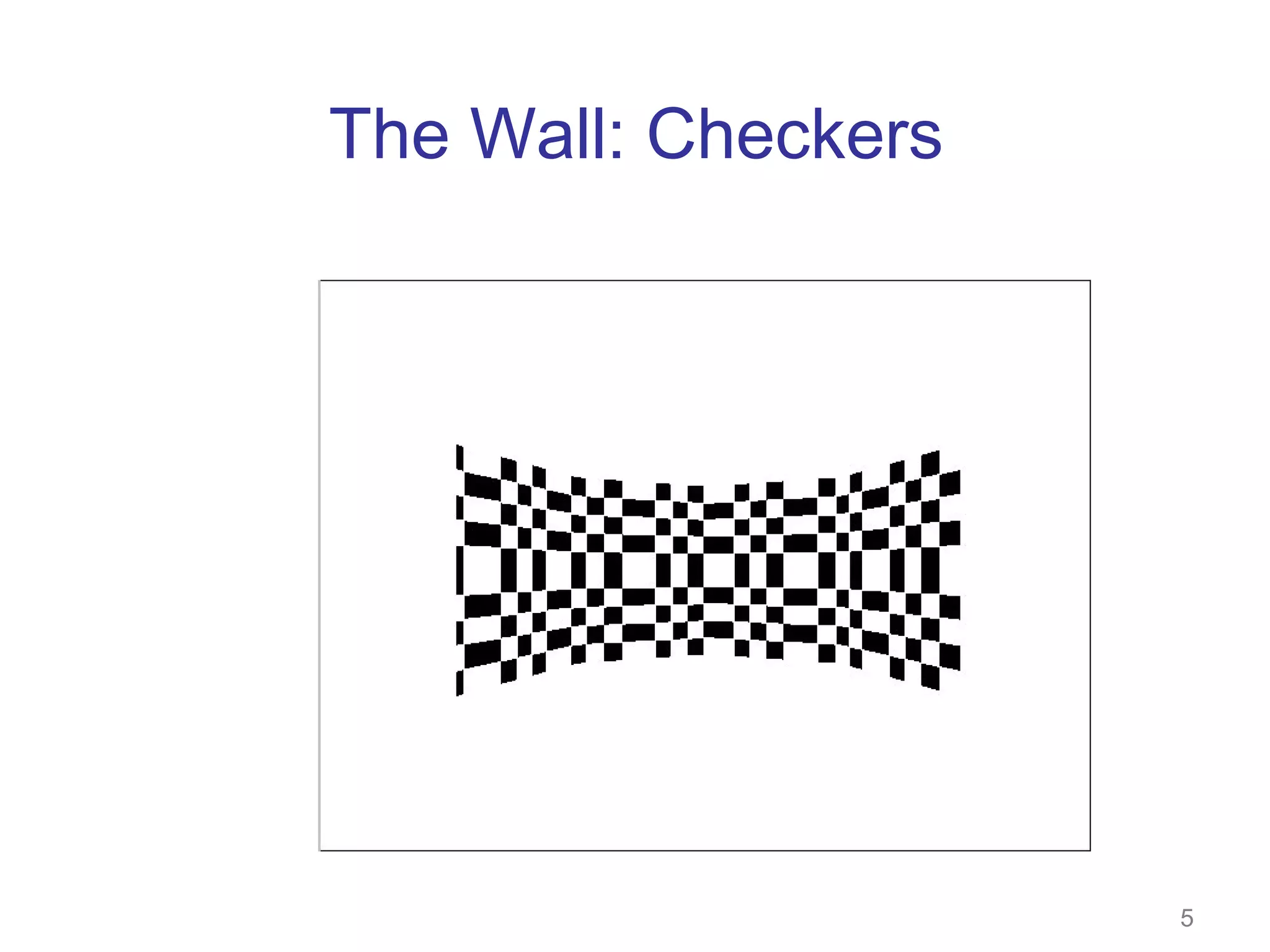 The Wall: Checkers

5

 