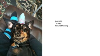 Lexi Kehl
“Scared”
Texture Mapping
 