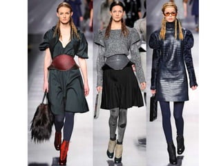 Textures on fashion design | PPTX