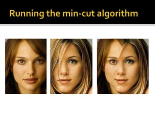 Running the min-cut algorithm <br />