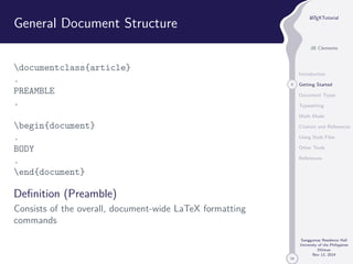 LaTex Tutorial | PDF