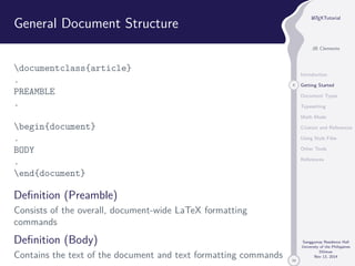LaTex Tutorial | PDF