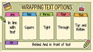 TEXT WRAPPING.pptx | Web Design and HTML | Internet