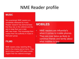 NME Reader profile
 