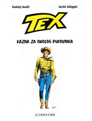 Tex Willer Libellus kolor biblioteka 013 - Kazna za oholog pukovnika