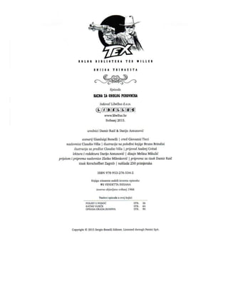 Tex Willer Libellus kolor biblioteka 013 - Kazna za oholog pukovnika