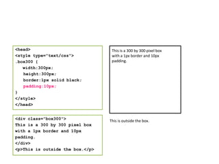 Lecture 3: HTML & CSS | PPT