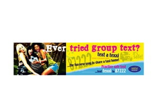 Texxi - Ever Tried Group Text (Yellow Banner)