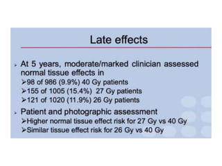 RECENT ADVANCES IN BREAST CANCER RADIOTHERAPY | PPTX