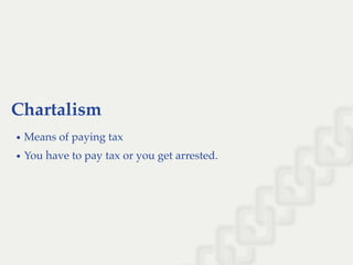Chartalism
Means of paying tax
You have to pay tax or you get arrested.
 