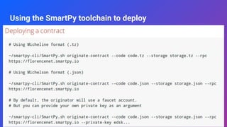 Technical Overview of Tezos | PDF