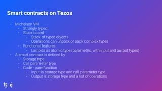 Technical Overview of Tezos | PDF