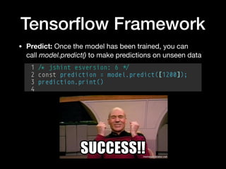 Machine Learning with TensorFlow.js