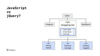 JavaScript
vs
jQuery?
 