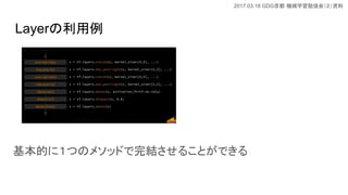 2017.03.18 GDG Cеѧ㏊ᣨY
Layer
ĤˣĤΥ᥽åɤY뤳ȤǤ
 