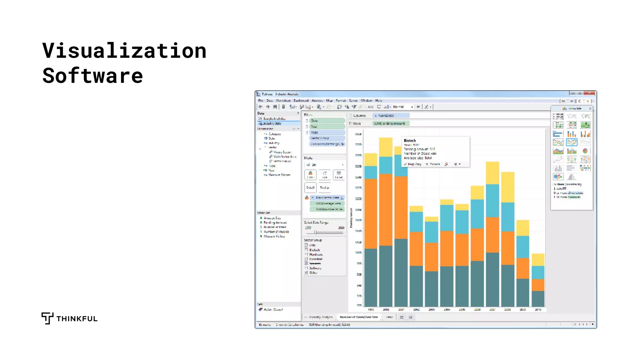 Visualization
Software
 