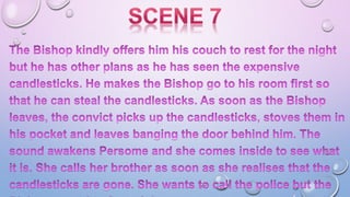 The Bishop's Candlesticks scene wise