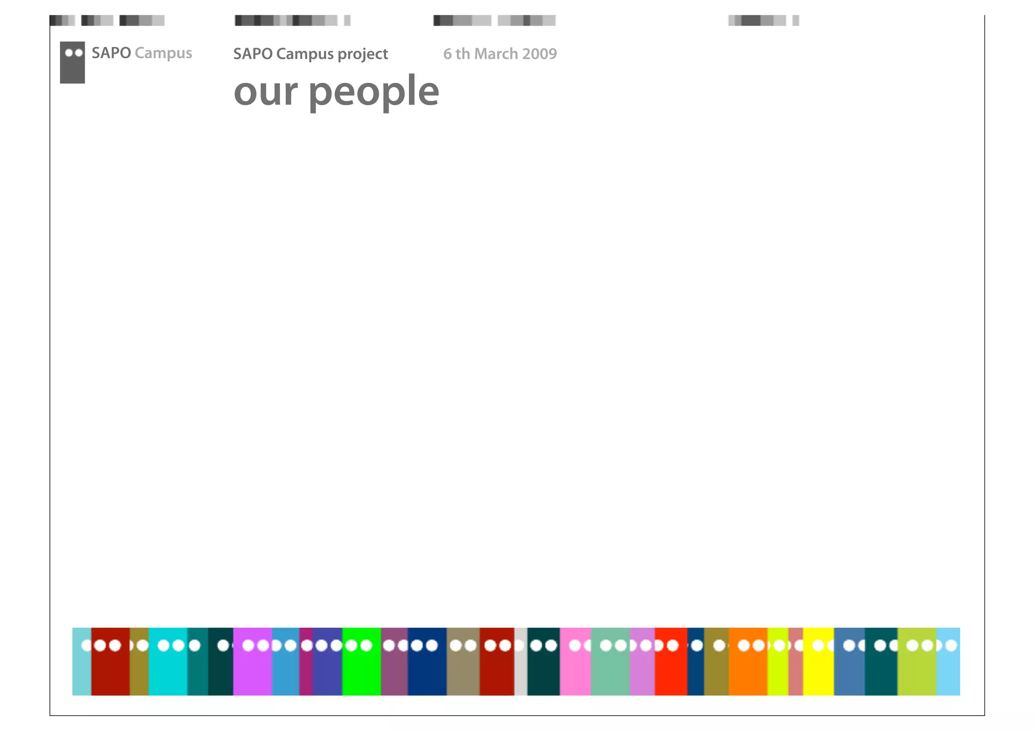 SAPO Campus - Thought Fest 09 presentation