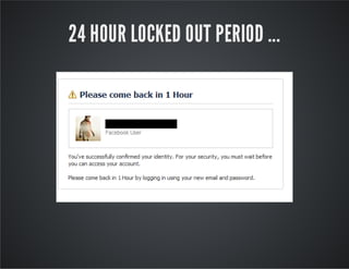 24 HOUR LOCKED OUT PERIOD ...
 
