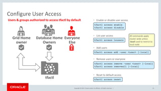 What's new in Oracle Trace File Analyzer version 12.2.1.1.0 | PDF