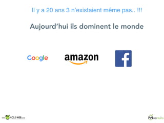 Il y a 20 ans 3 n’existaient même pas.. !!!
Aujourd’hui ils dominent le monde
 