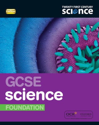 GCSE
GCSE
  S
science
FOUNDA
FOUNDATION
    DAT N
     ATION
 