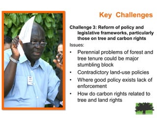 The Forests Dialogue (TFD) & IUCNREDD’s impact on Communities, Capacity and Corruption