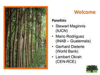 The Forests Dialogue (TFD) & IUCNREDD’s impact on Communities, Capacity and Corruption