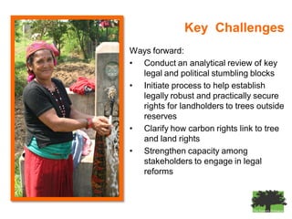 The Forests Dialogue (TFD) & IUCNREDD’s impact on Communities, Capacity and Corruption