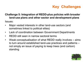 The Forests Dialogue (TFD) & IUCNREDD’s impact on Communities, Capacity and Corruption