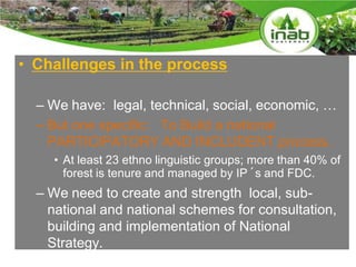 The Forests Dialogue (TFD) & IUCNREDD’s impact on Communities, Capacity and Corruption