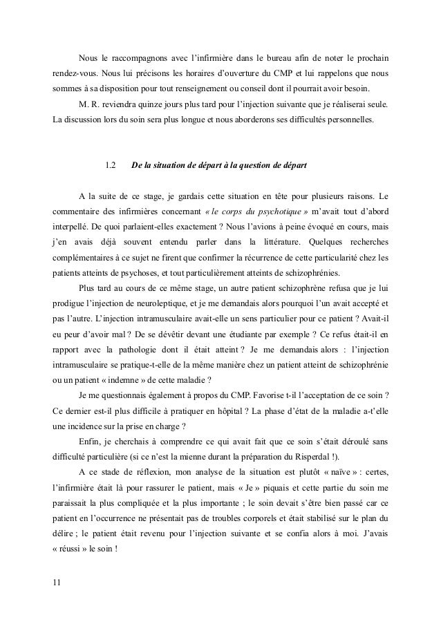 Exemple Question De Départ Tfe Infirmier  Le Meilleur Exemple