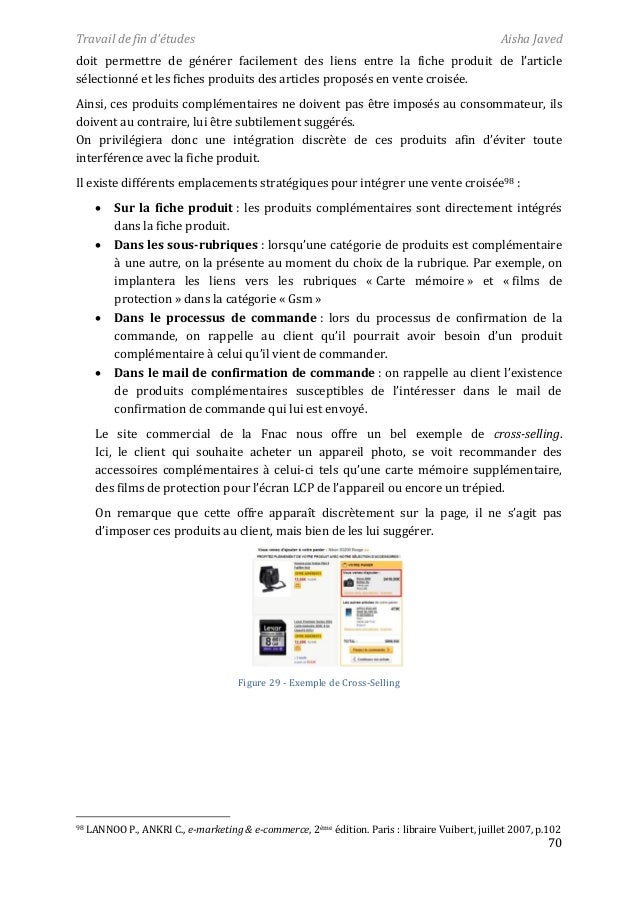 Ecommerce en Belgique. Cas pratique  Fnac.be