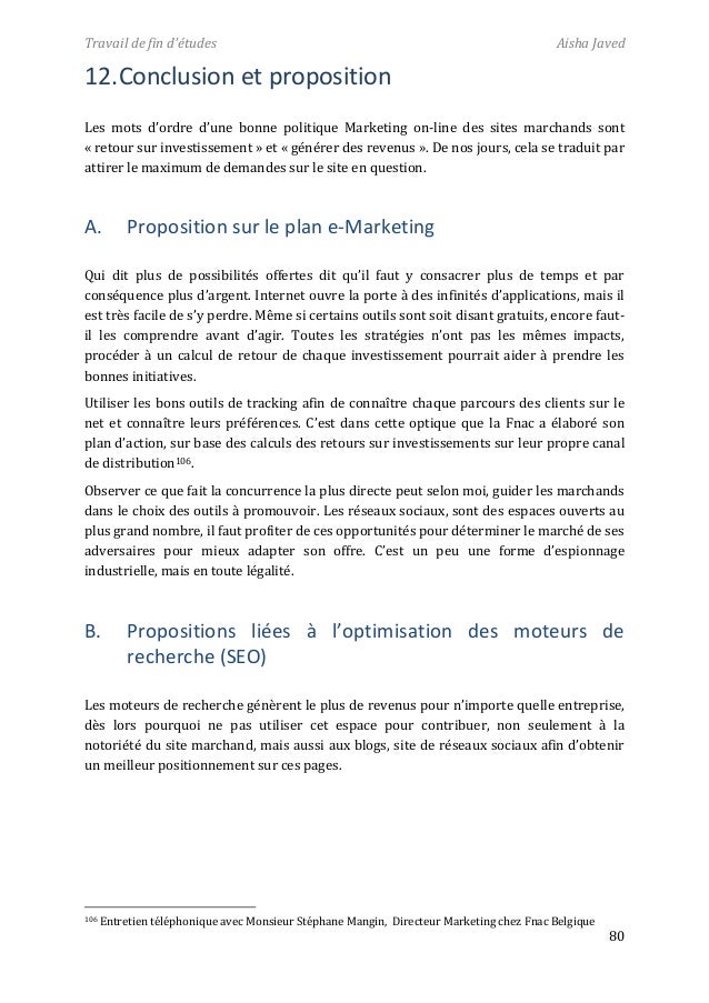 Ecommerce en Belgique. vCas pratique  Fnac.be