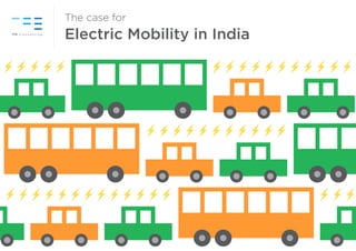 The case for
Electric Mobility in India
 