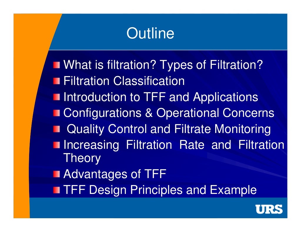 Cross Flow or Tangential Flow Membrane Filtration (TFF) to Enable Hig…