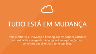 POSSÍVEL
E O FUTURING TEM UMA PREFERÊNCIA
NA EXPLORAÇÃO DO
 