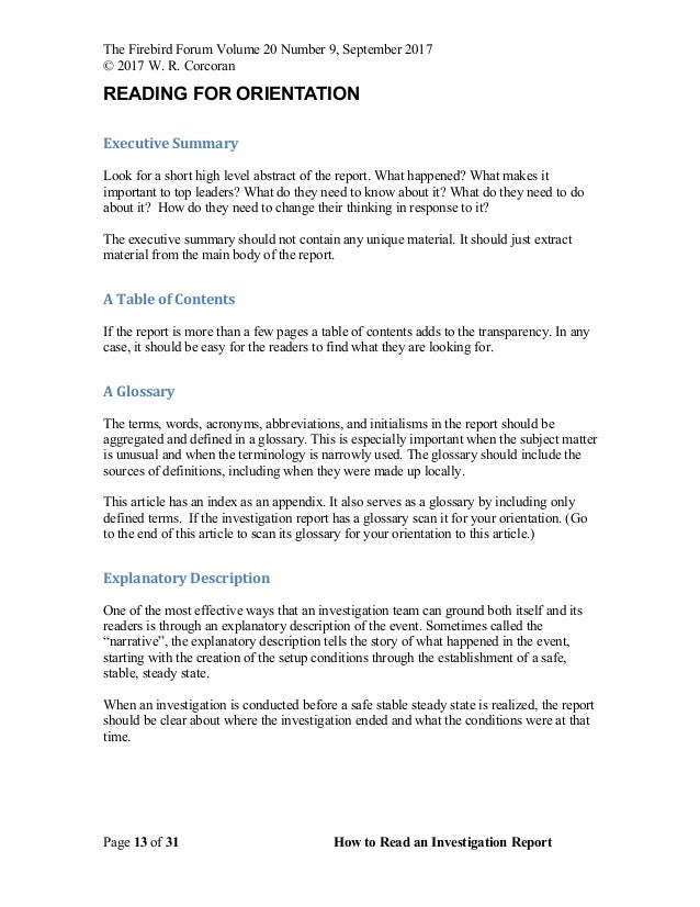Just how to Create An Investigation Report the Easy Way Just how to Create An Investigation Report the Easy Way