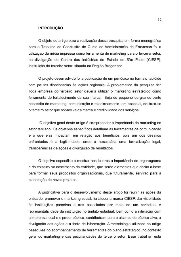 Como fazer um artigo de conclusão de curso