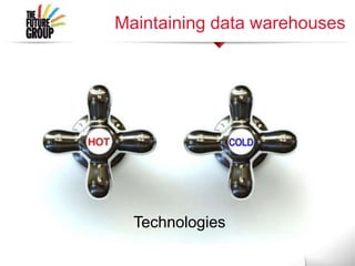 Maintaining data warehouses

Technologies

 