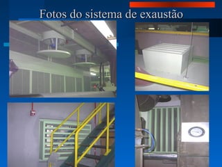 Fotos do sistema de exaustãoFotos do sistema de exaustão
 
