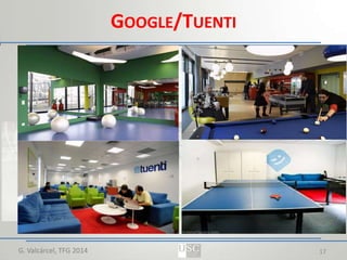 GOOGLE/TUENTI

G. Valcárcel, TFG 2014

17

 