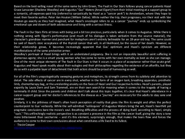 The Fault In Our Stars