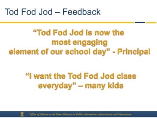 Tod Fod Jod – Feedback




     Office of Adviser to the Prime Minister on Public Information Infrastructure and Innovatio...