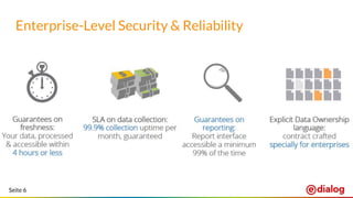Seite 6
Enterprise-Level Security & Reliability
 