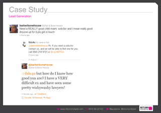 Case Study
Lead Generation
 