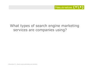 TFM Search Engine Marketing Benchmark Report