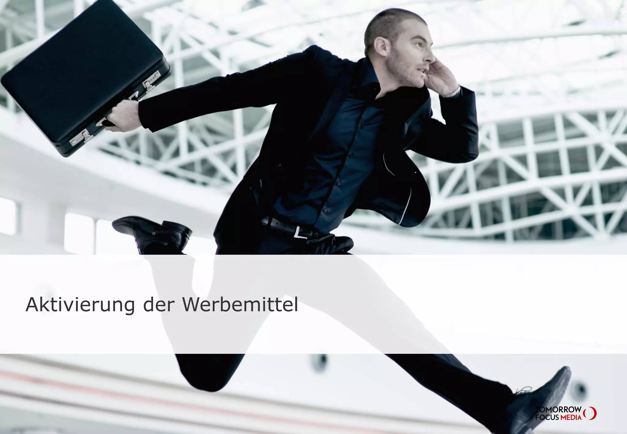 Aktivierung der Werbemittel
 