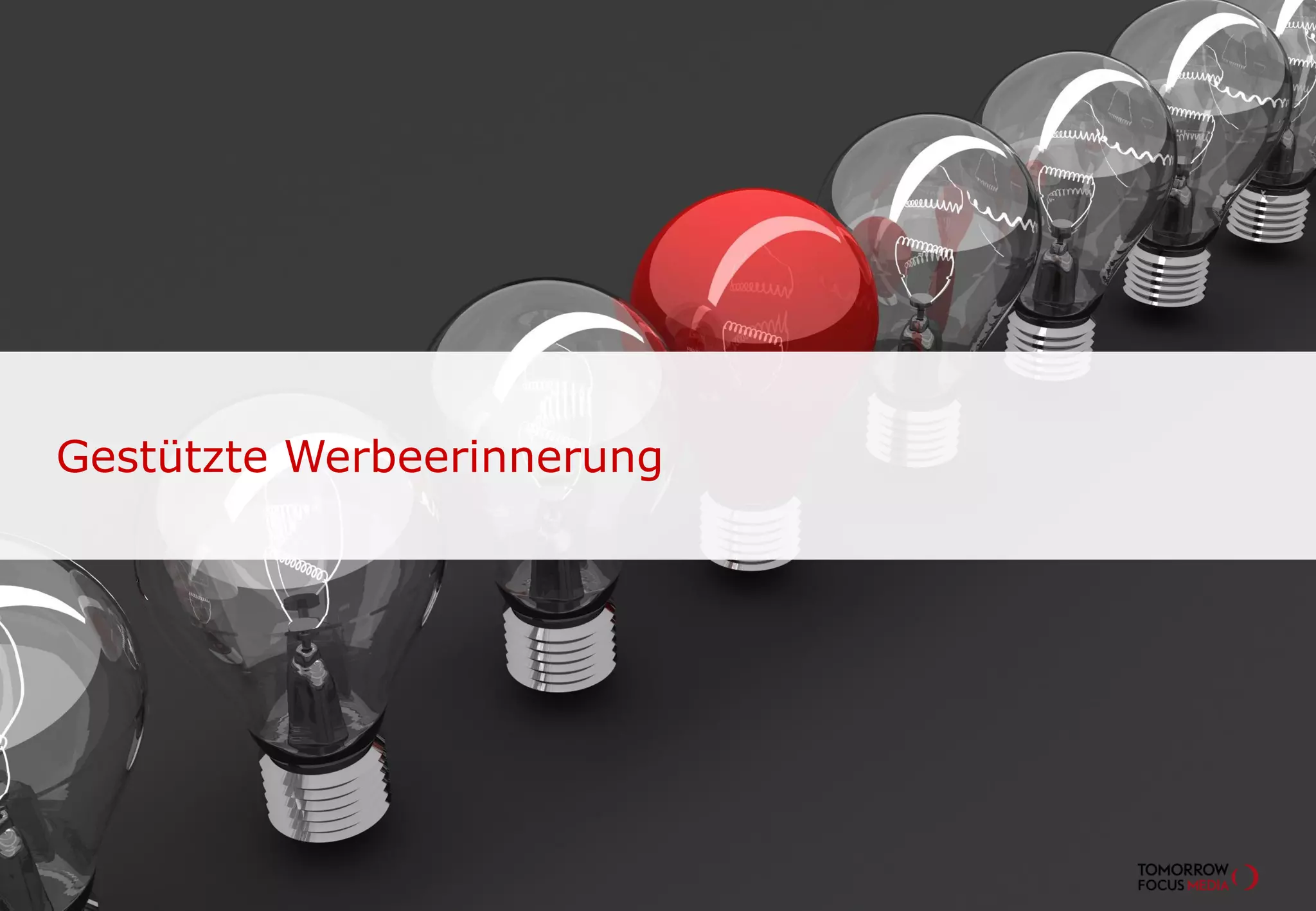 Gestützte Werbeerinnerung
 