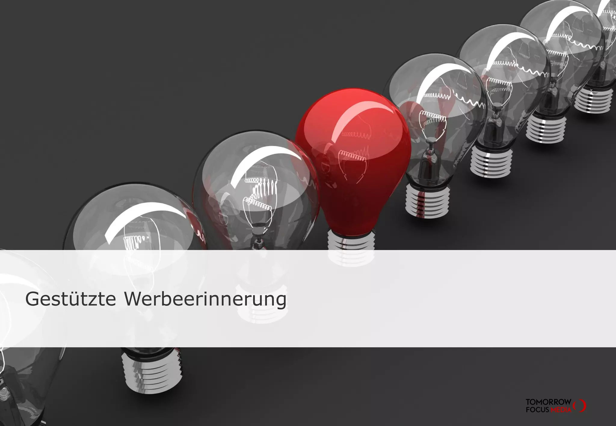 Gestützte Werbeerinnerung
 